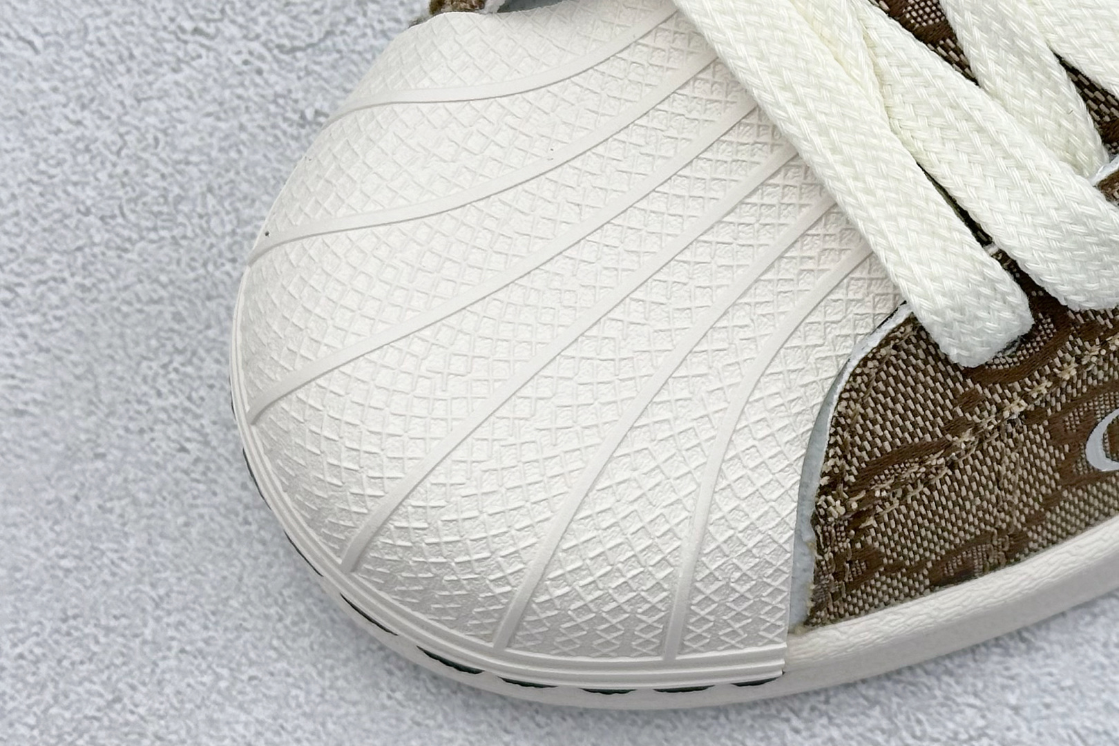 AD Originals Superstar x GUCCI 棕白绿 SD6807