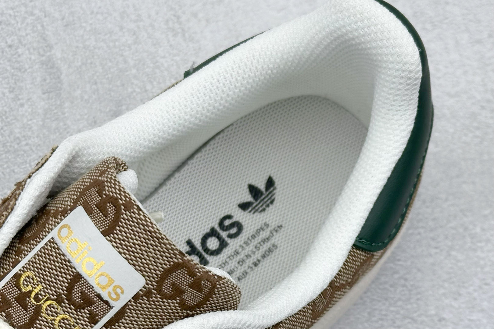 AD Originals Superstar x GUCCI 棕白绿 SD6807