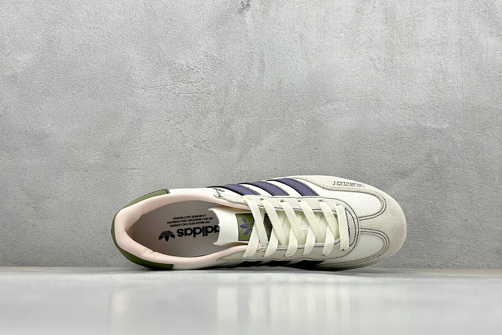 adidas Originals Gazelle INdoor x GUCCI 三叶草休闲防滑耐磨低帮板鞋 DD6603