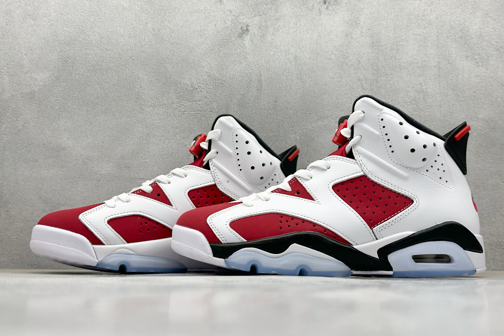 400 Air Jordan ”Carmine” AJ6 乔6胭脂白红 复刻高帮篮球鞋 CT8529-106