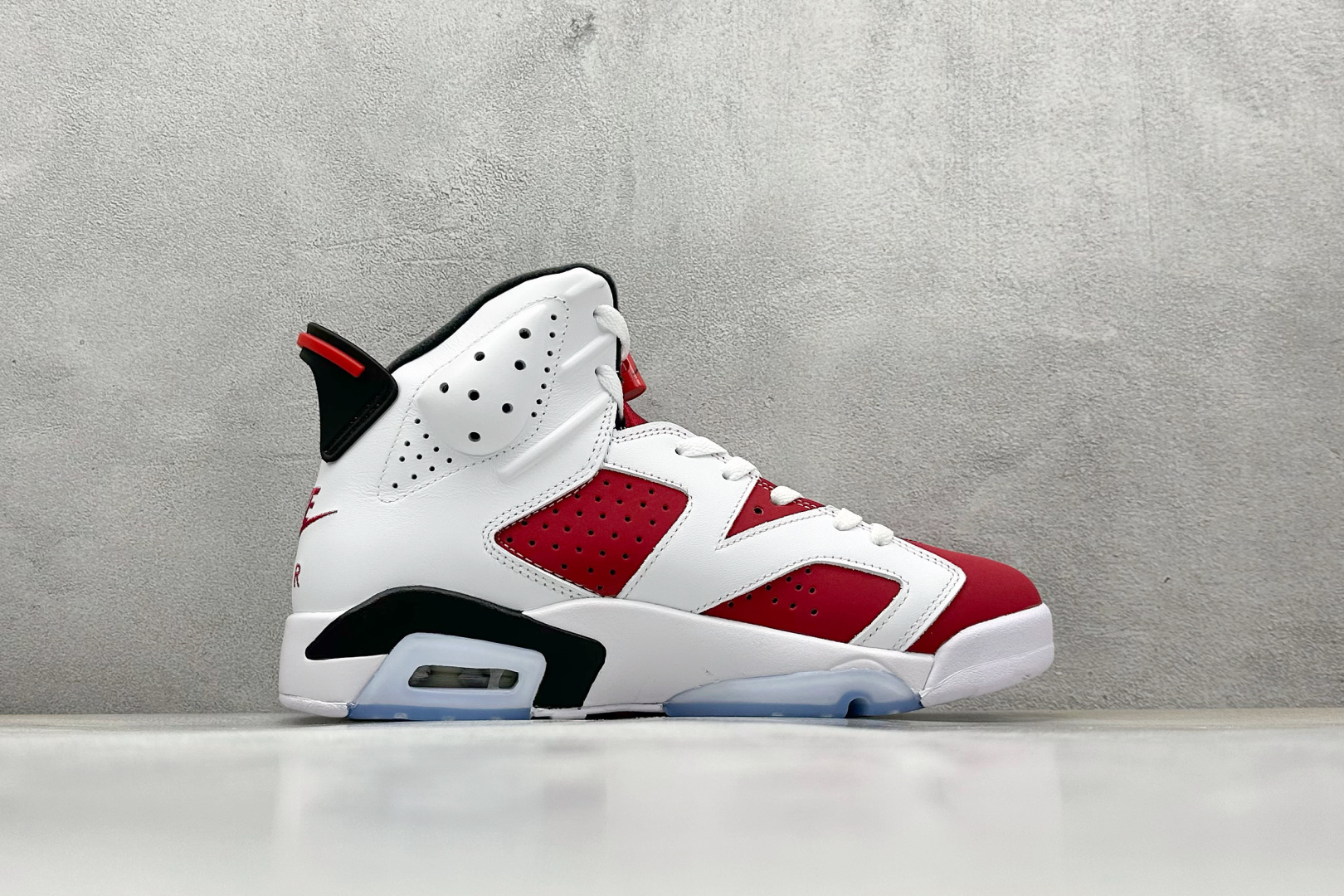 400 Air Jordan ”Carmine” AJ6 乔6胭脂白红 复刻高帮篮球鞋 CT8529-106
