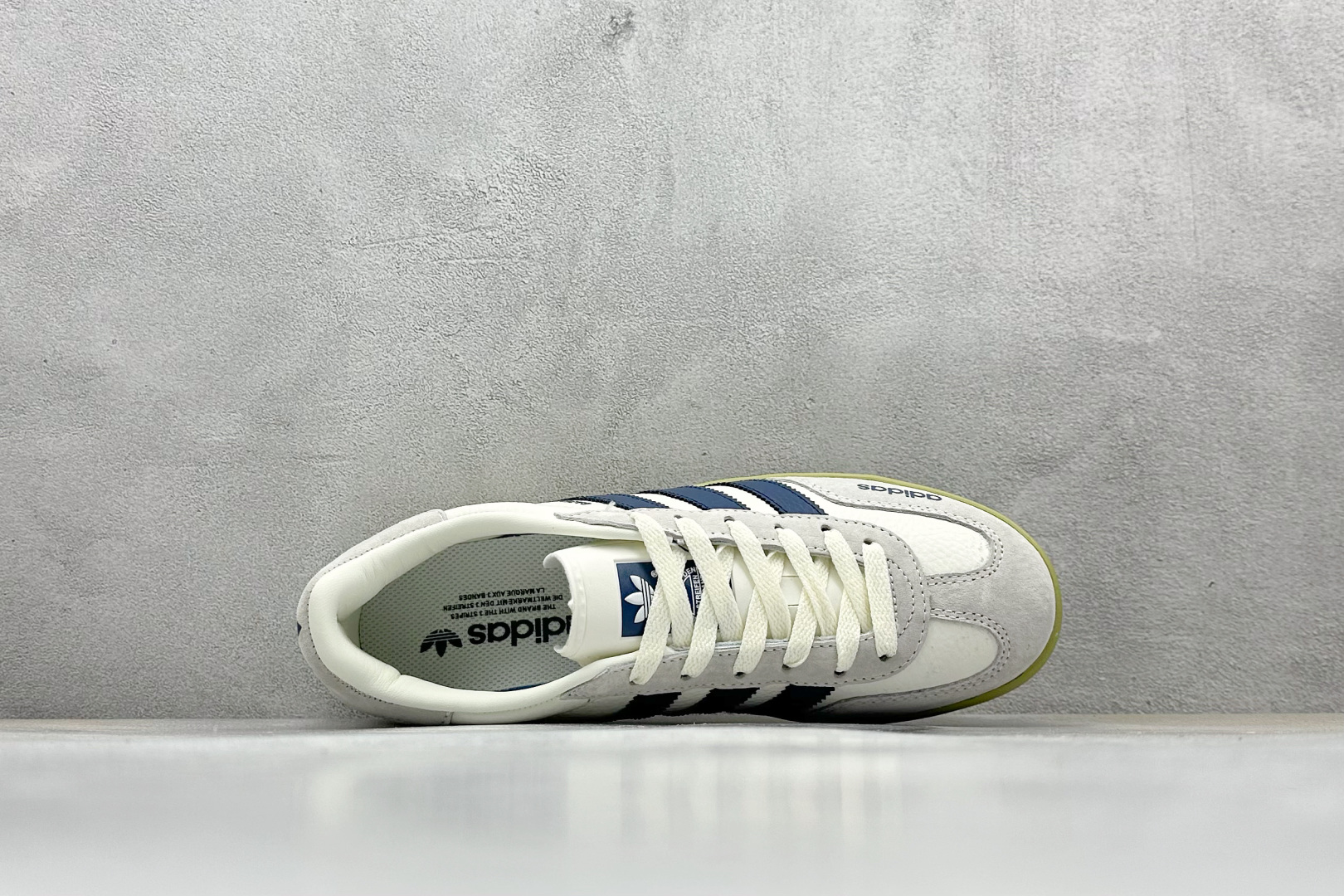 AD Originals Gazelle INdoor x Stussy 三叶草休闲防滑耐磨低帮板鞋 DD6602