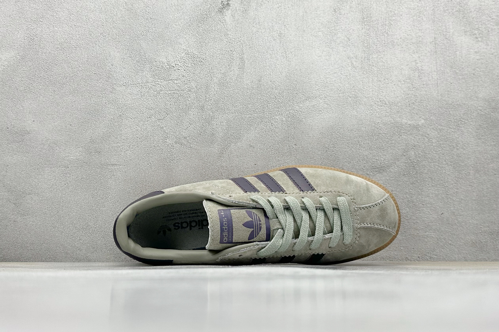 GX版 Adidas Originals Bermuda 绒面麂皮防滑耐磨轻便低帮板鞋 JI4280