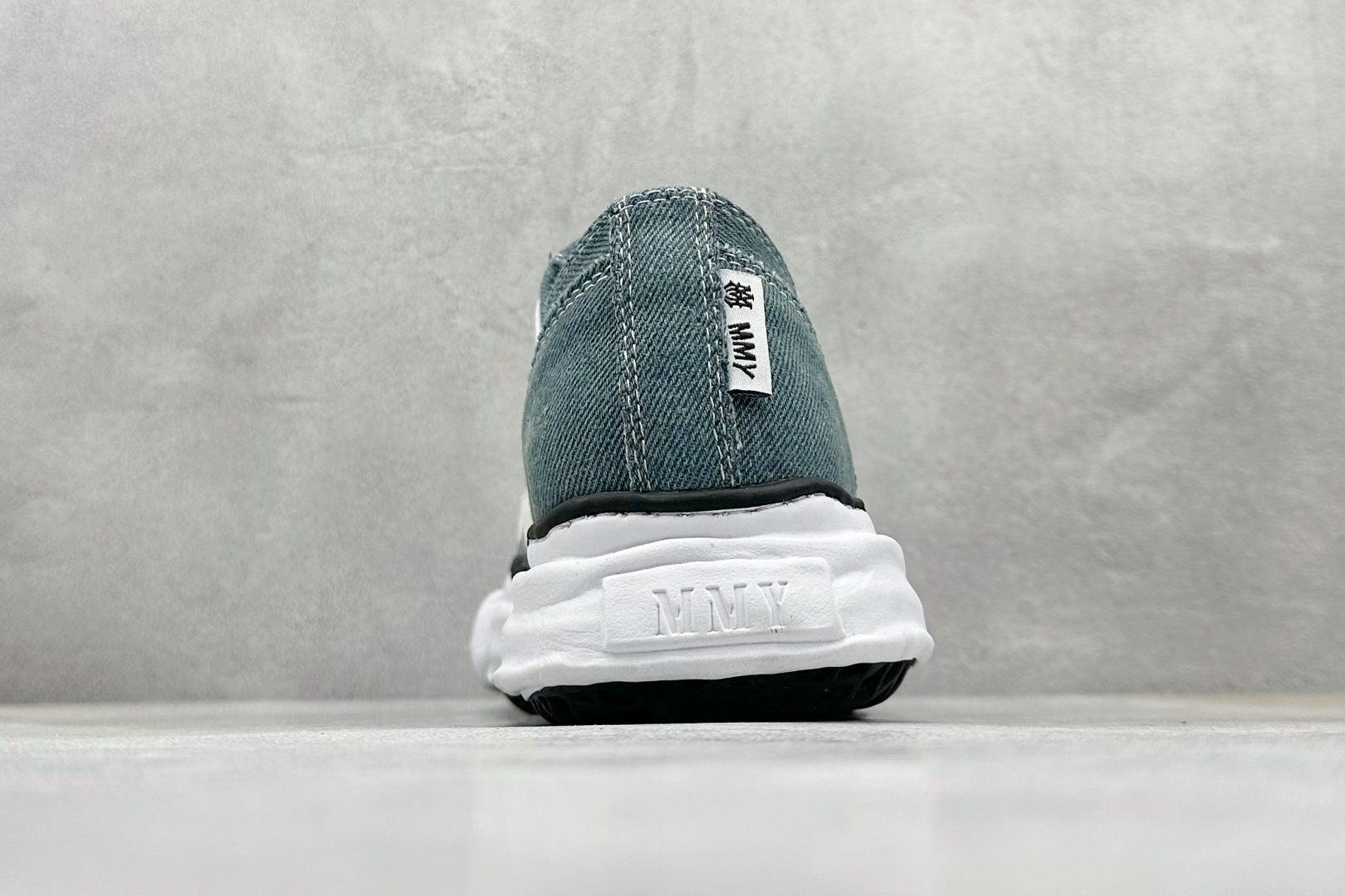 380 纯原 Maison Mihara Yasuhiro x AMIRI Skel-Top Low 圆头系带 低帮 帆布鞋