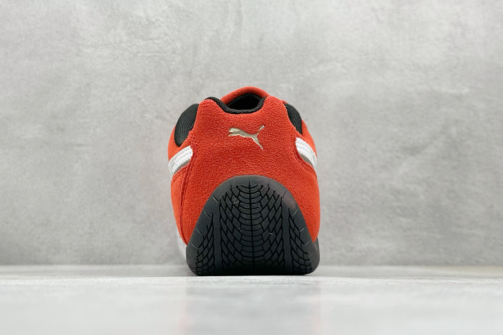 S2版 Ferrari x Puma Speedcet 红白色 联名彪马低帮复古运动休闲赛车跑鞋 309180-01