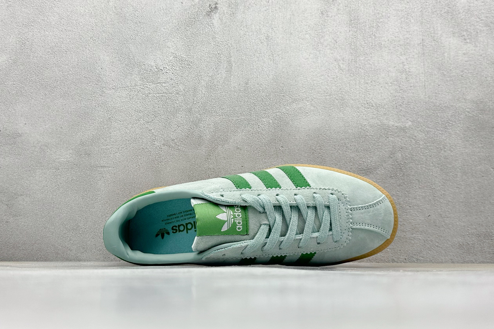 GX版 Adidas Originals Bermuda 绒面麂皮防滑耐磨轻便低帮板鞋 IH0300