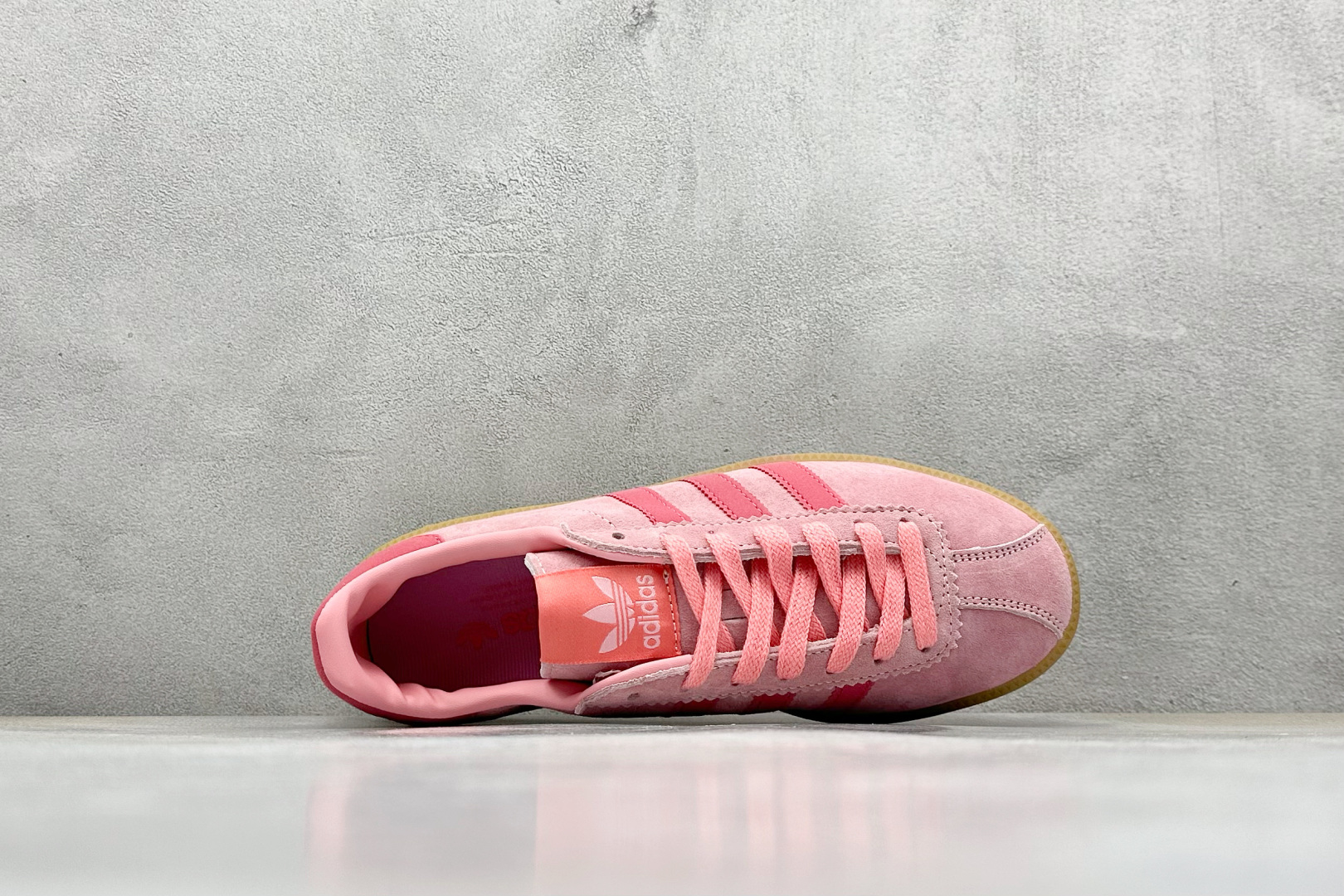 GX版 Adidas Originals Bermuda 绒面麂皮防滑耐磨轻便低帮板鞋 IH0302