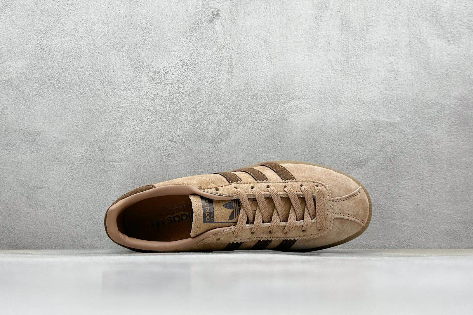 GX版 Adidas Originals Bermuda 绒面麂皮防滑耐磨轻便低帮板鞋 GY7395