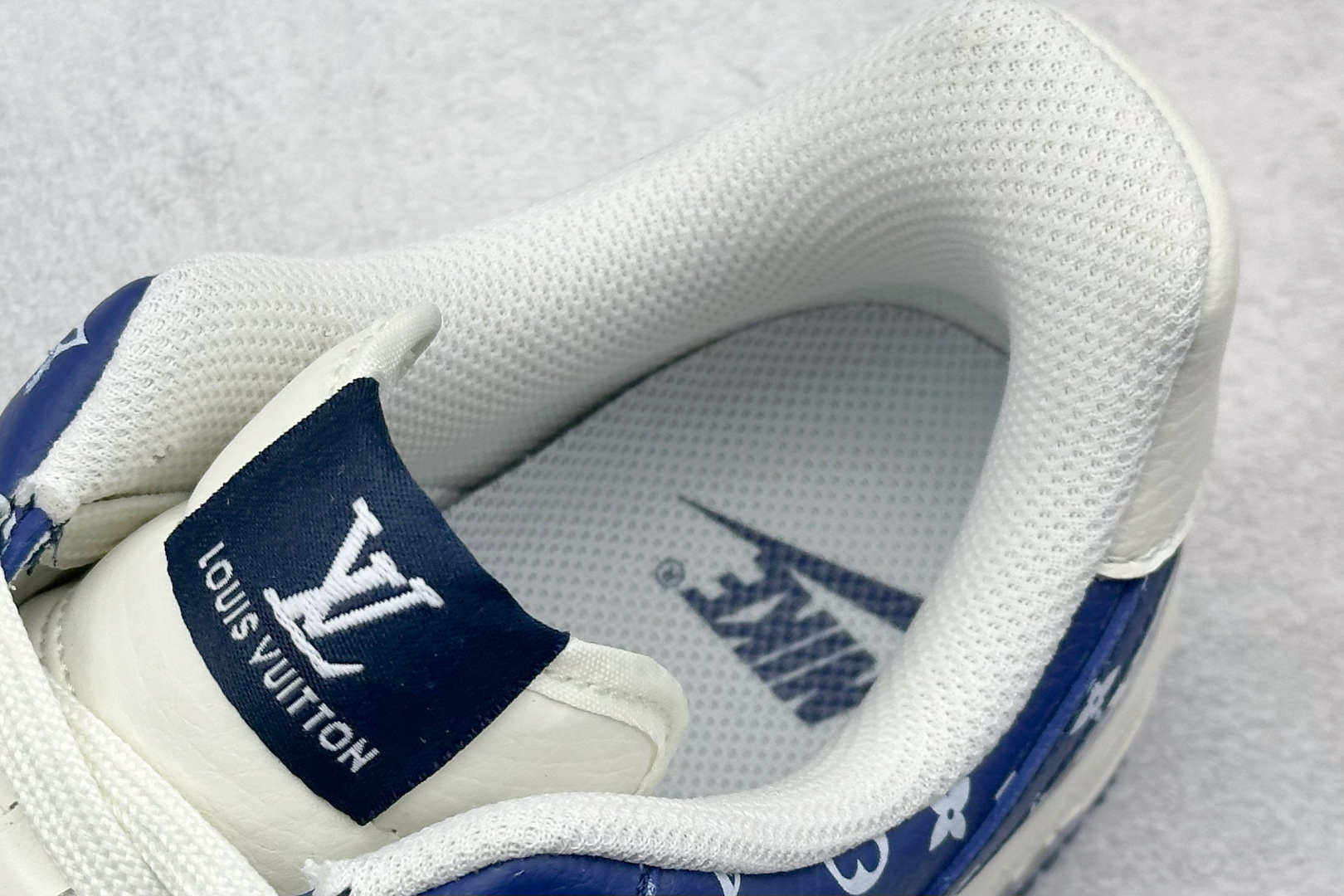 SC版 Nike Air Force 1'07 Low LV联名 白蓝小白勾 空军一号低帮休闲板鞋 LW9279-008