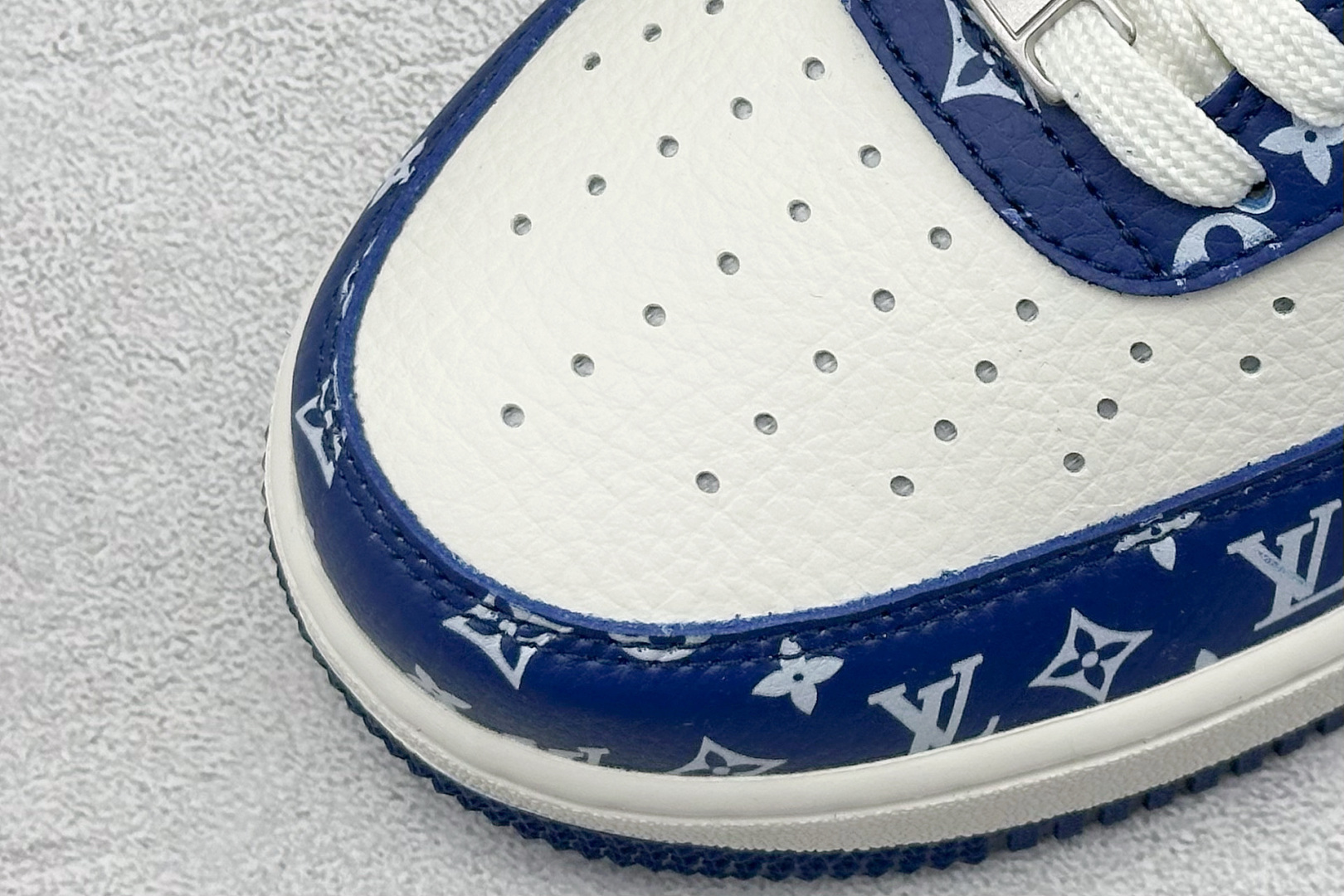 SC版 Nike Air Force 1'07 Low LV联名 白蓝小白勾 空军一号低帮休闲板鞋 LW9279-008