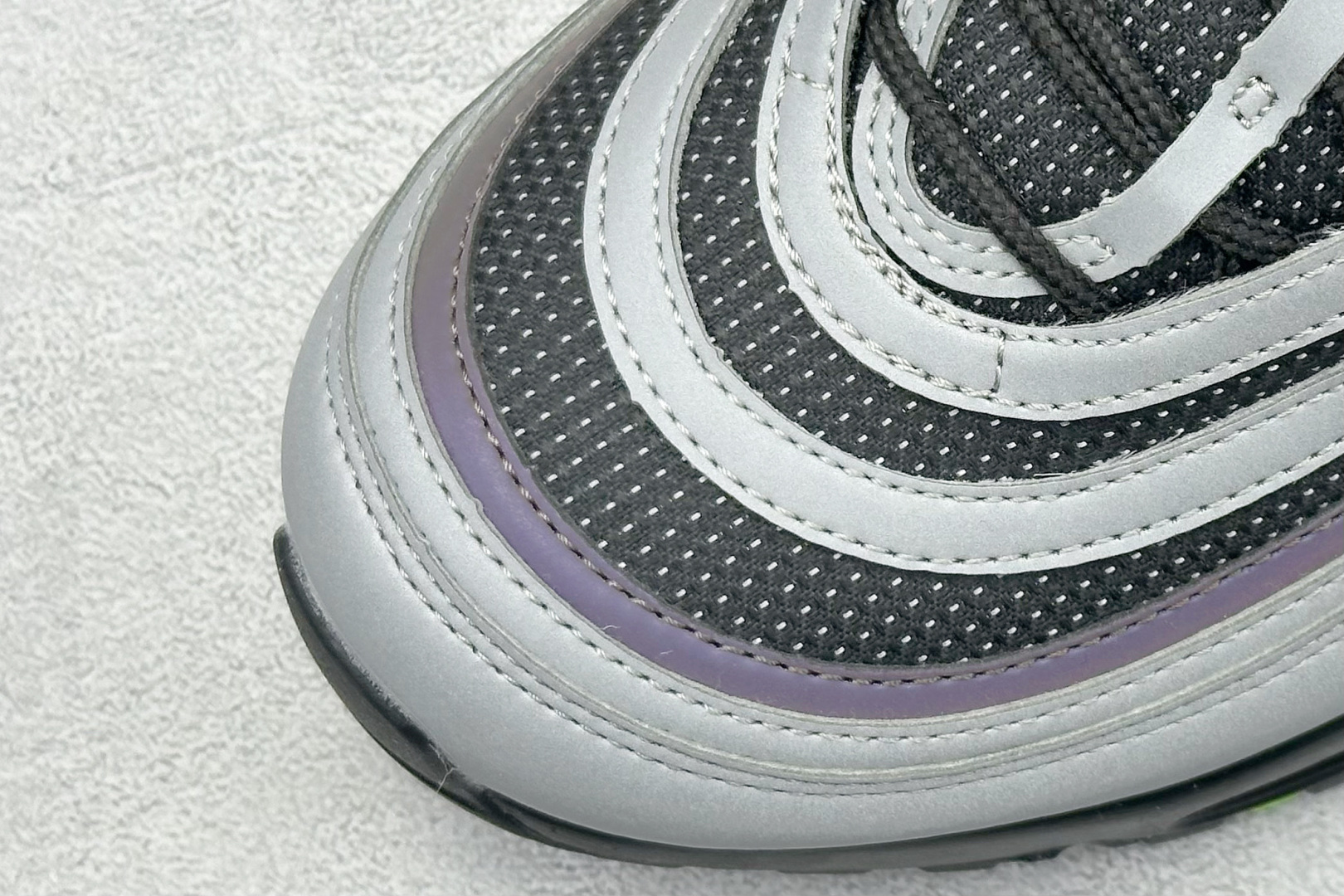CK版 Division Street x Nike Air Max 95/97 复刻灰黑 复古休闲跑步鞋 IM2174-001
