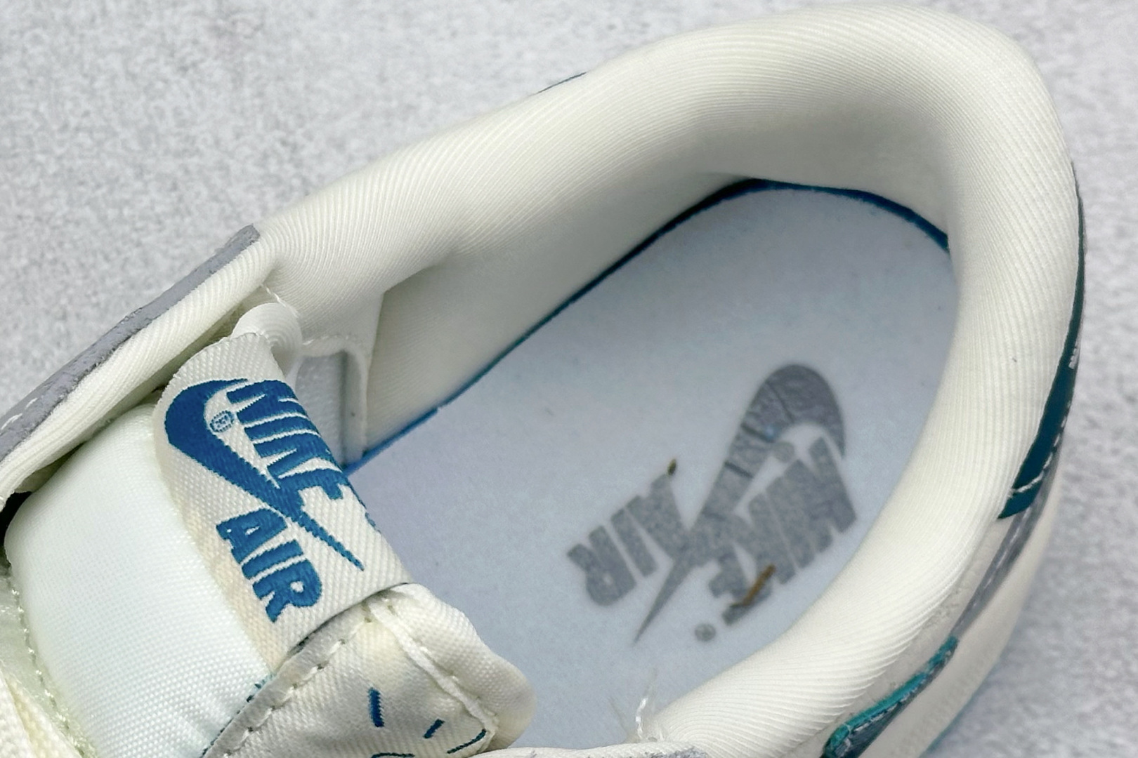 280 Travis Scott x Fragment Design x Air Jordan 1 Low OG SP AJ1 北面联名 青方格勾 低帮文化休闲板鞋 LD2025-026