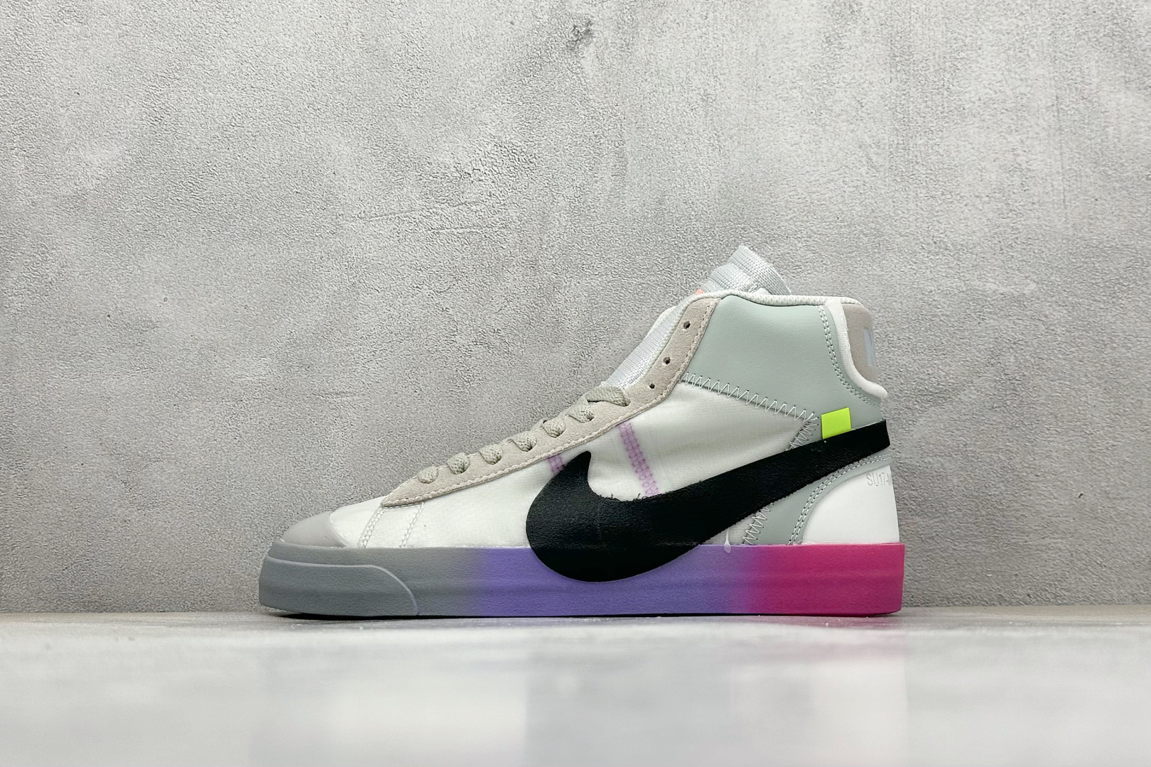 XL版 Off-White X NK Blazer Mid OW联名款开拓者高帮休闲板鞋 AA3832-002