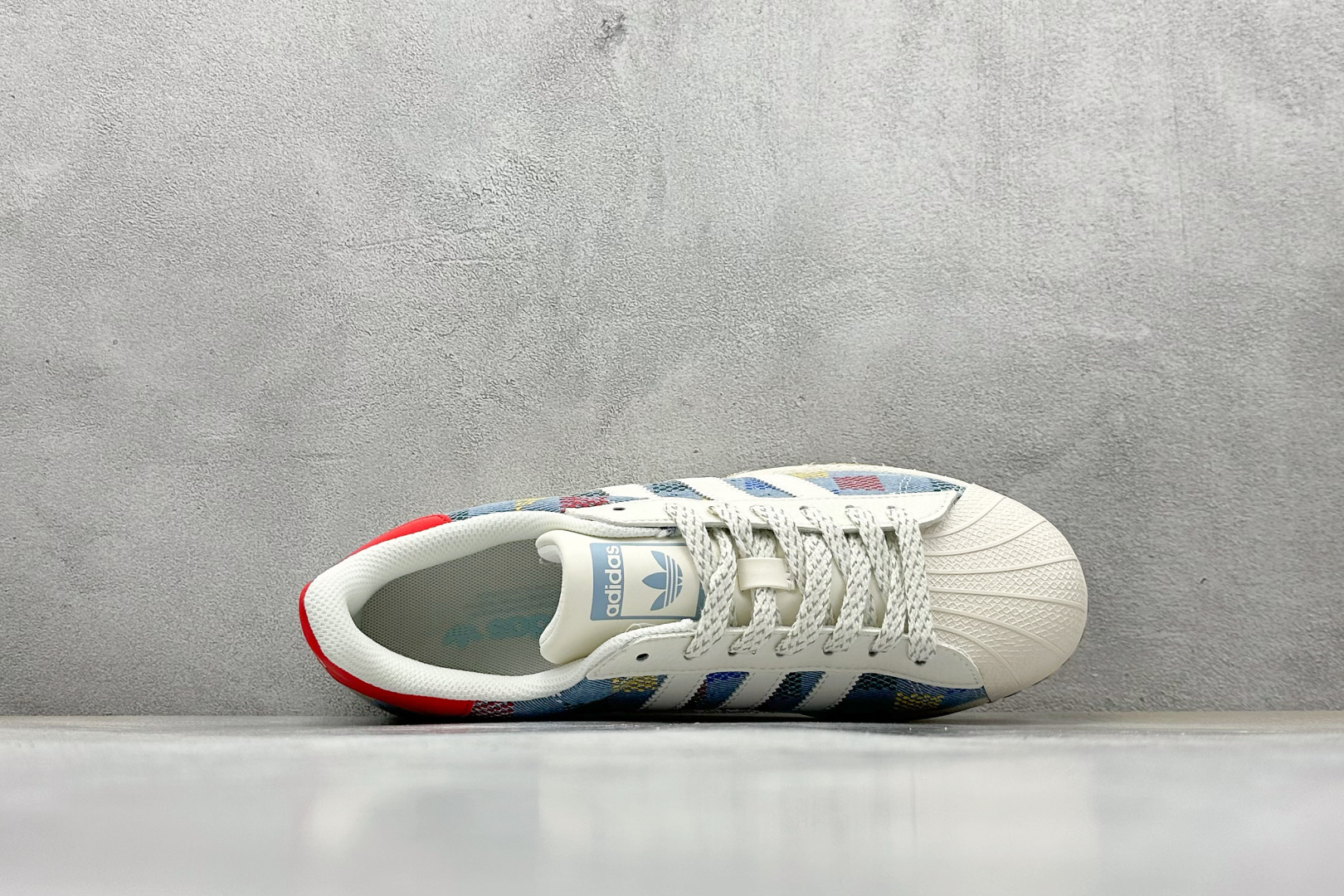 AD Originals Superstar x Louis Vuitton 蓝白红 HS3079