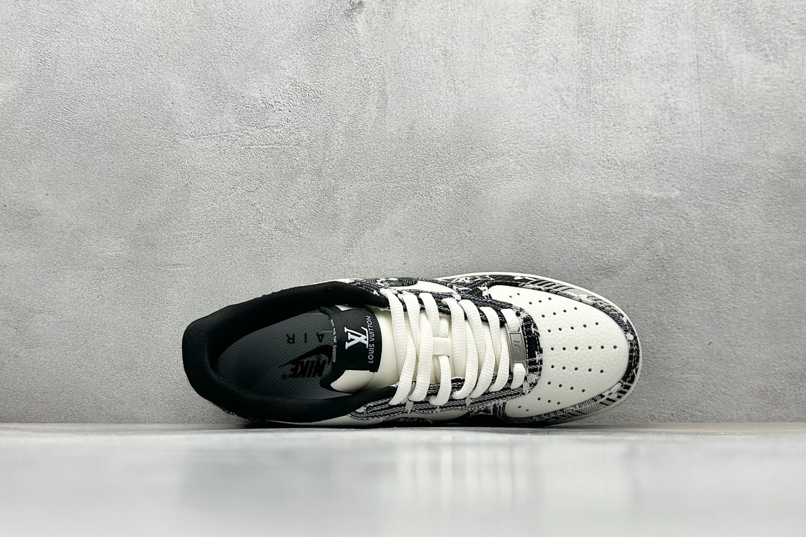 SC版 Nike Air Force 1'07 Low LV联名 灰黑牛仔 空军一号低帮休闲板鞋 SC9207-539
