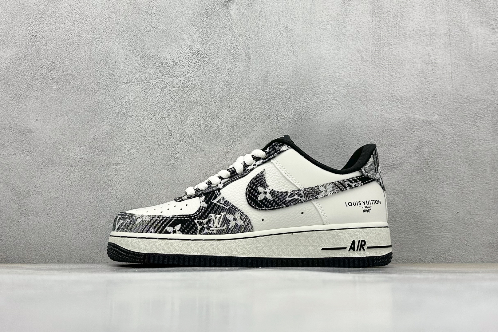 SC版 Nike Air Force 1’07 Low LV联名 灰黑牛仔 空军一号低帮休闲板鞋 SC9207-539