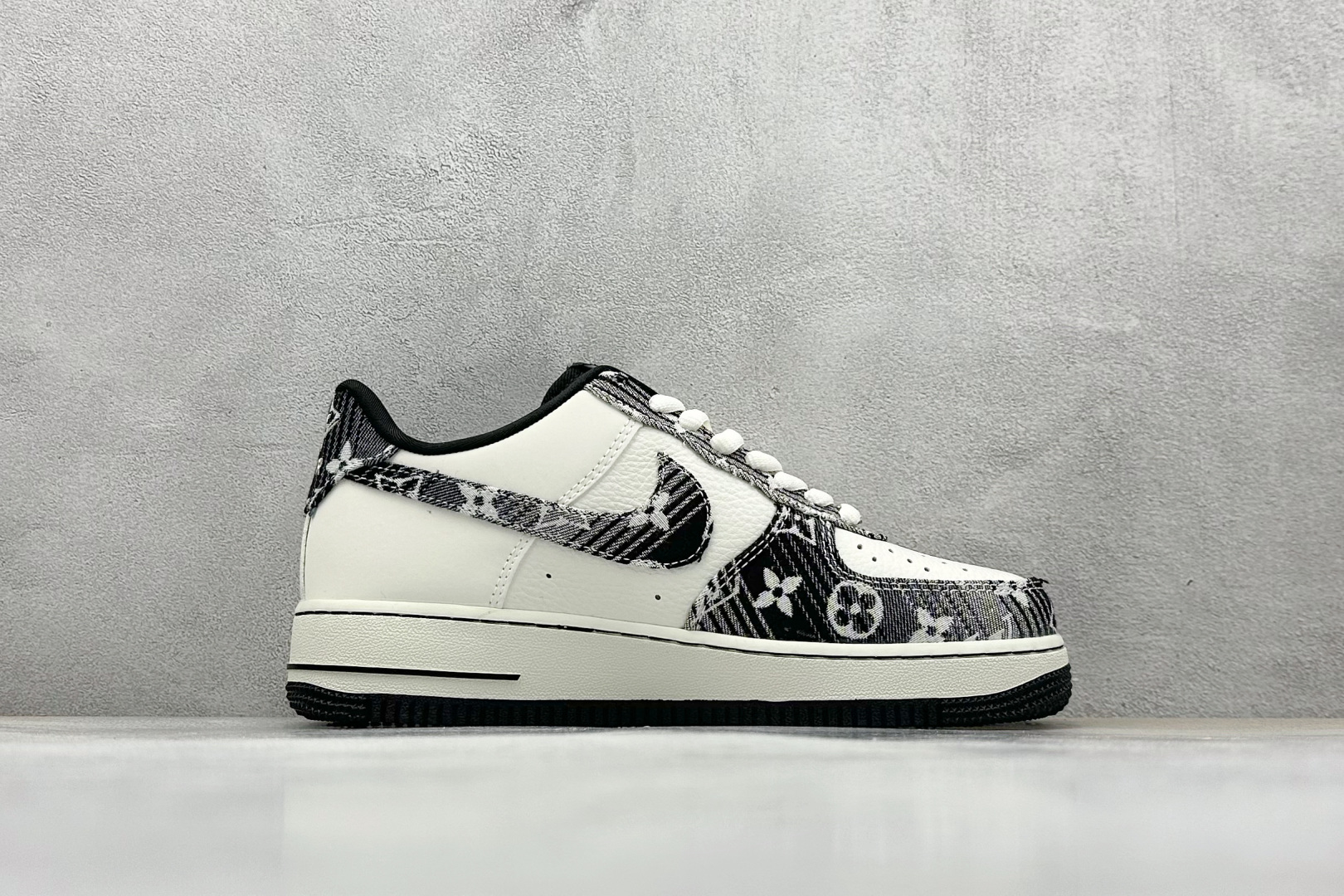 SC版 Nike Air Force 1'07 Low LV联名 灰黑牛仔 空军一号低帮休闲板鞋 SC9207-539