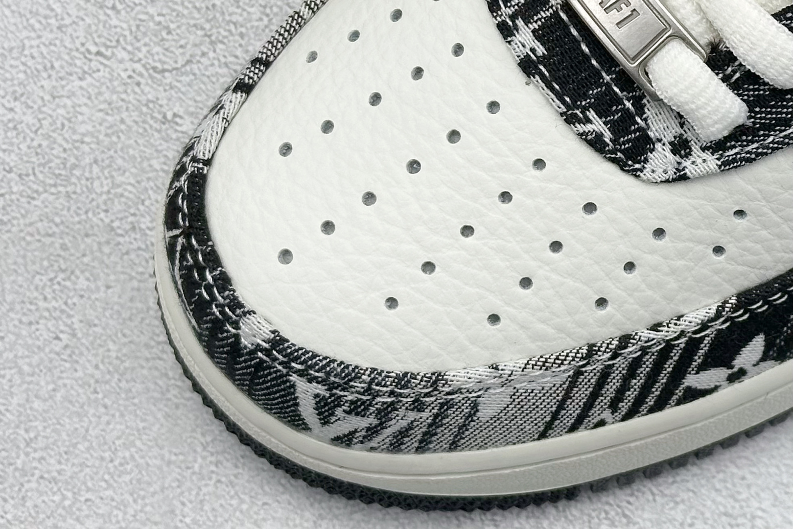 SC版 Nike Air Force 1'07 Low LV联名 灰黑牛仔 空军一号低帮休闲板鞋 SC9207-539