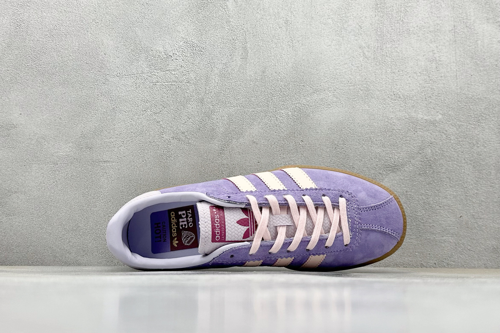 GX版 Adidas Originals Bermuda 绒面麂皮防滑耐磨轻便低帮板鞋 JR7157