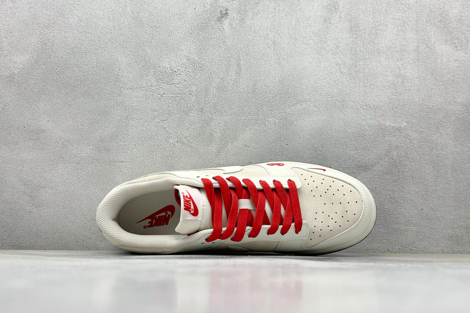 Nk SB Dunk Low 川久保玲联名 爱心米白 周年高端定制 低帮休闲板鞋 DJ2024-052
