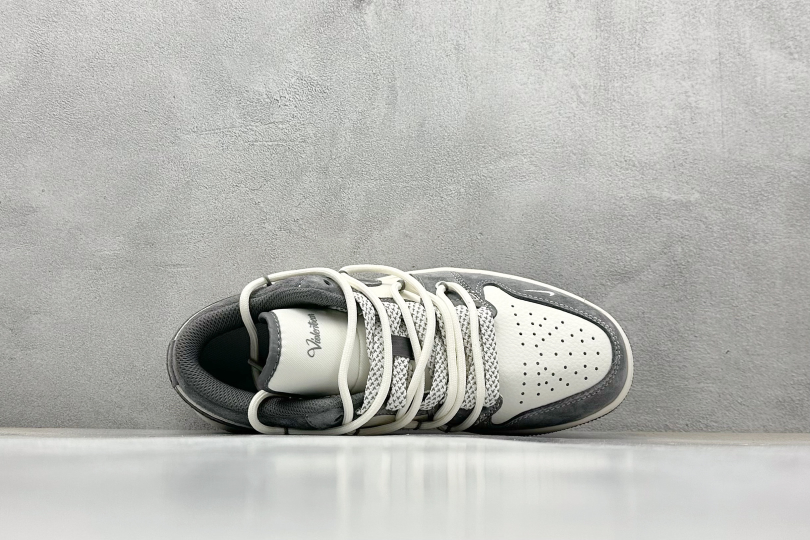 Fragment x TS x Air Jordan 1 Low x 暴力熊 解构绑带 三方联名倒钩低帮 SJ9950-018