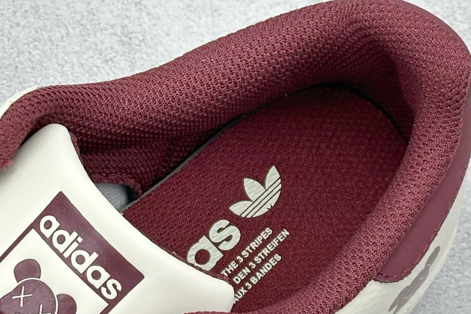 AD Originals Superstar 小熊 白酒红 AD8011