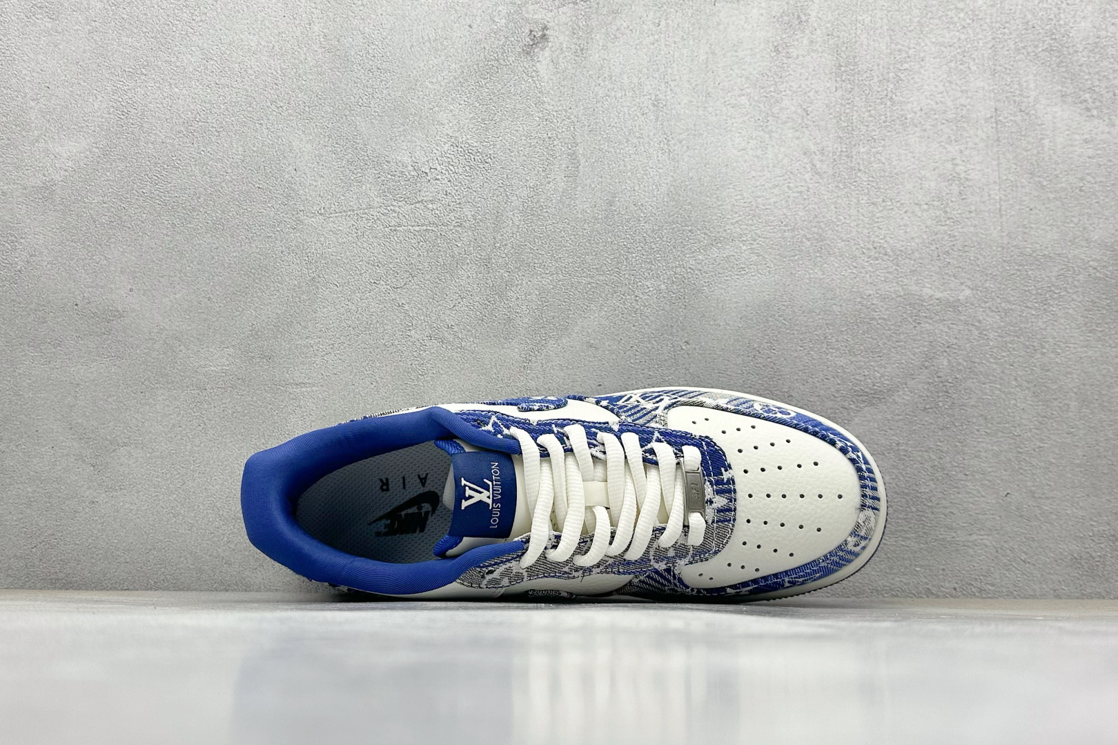 SC版 Nike Air Force 1 '07 Low LV联名 灰蓝牛仔 空军一号低帮休闲板鞋 SC9207-540