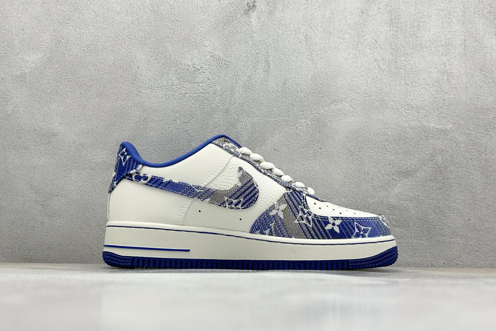 SC版 Nike Air Force 1 '07 Low LV联名 灰蓝牛仔 空军一号低帮休闲板鞋 SC9207-540