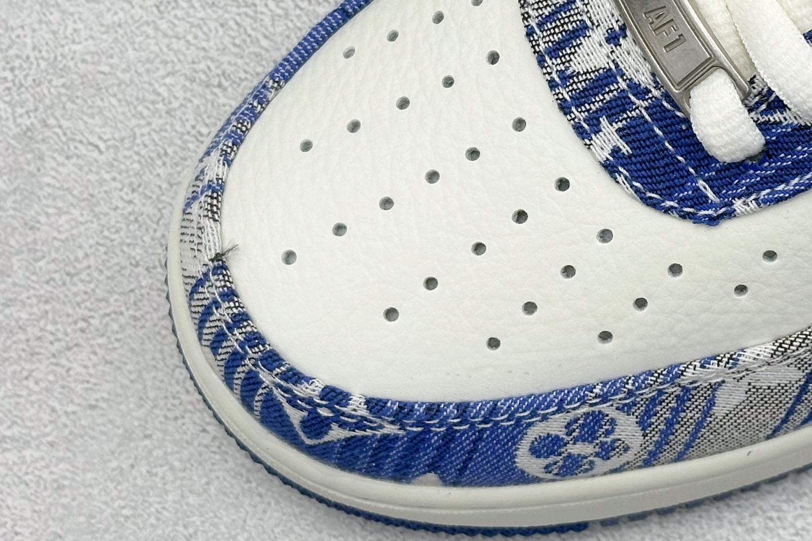 SC版 Nike Air Force 1 '07 Low LV联名 灰蓝牛仔 空军一号低帮休闲板鞋 SC9207-540