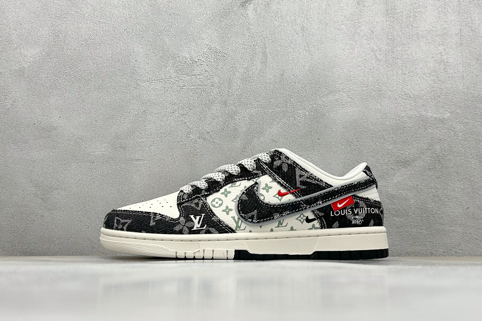 Nike SB Dunk Low LV联名 黑牛仔黑勾 YX5066-351