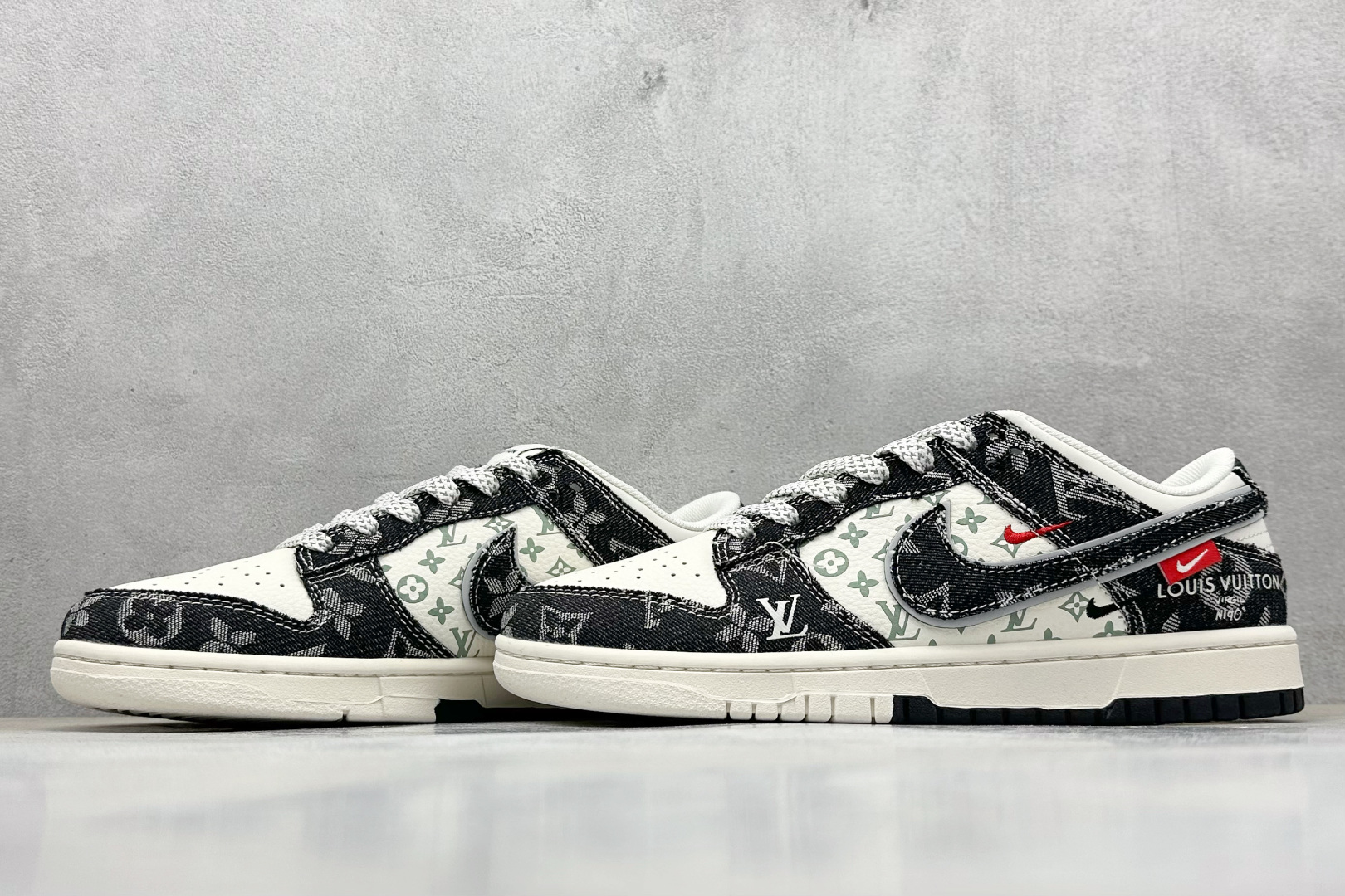 Nike SB Dunk Low LV联名 黑牛仔黑勾 YX5066-351