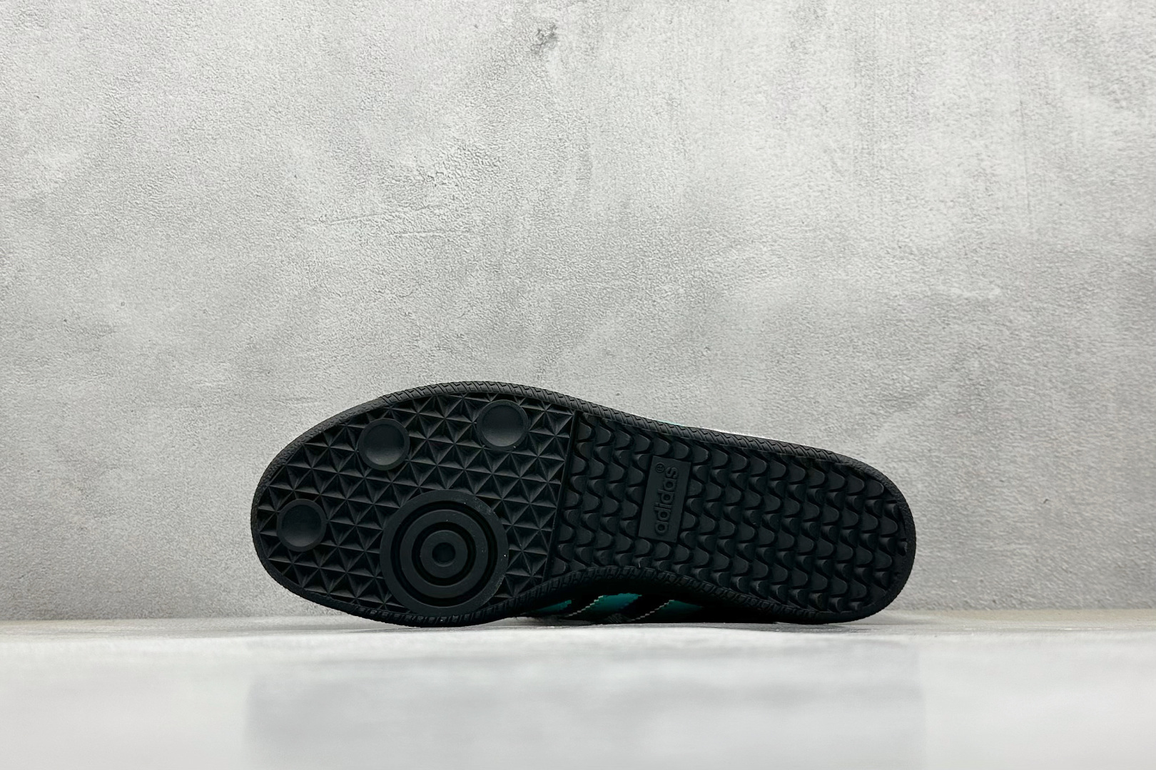 140 X版 Adidas Samba ‘黑绿斑马’ 阿迪三叶草休闲板鞋 JS3930