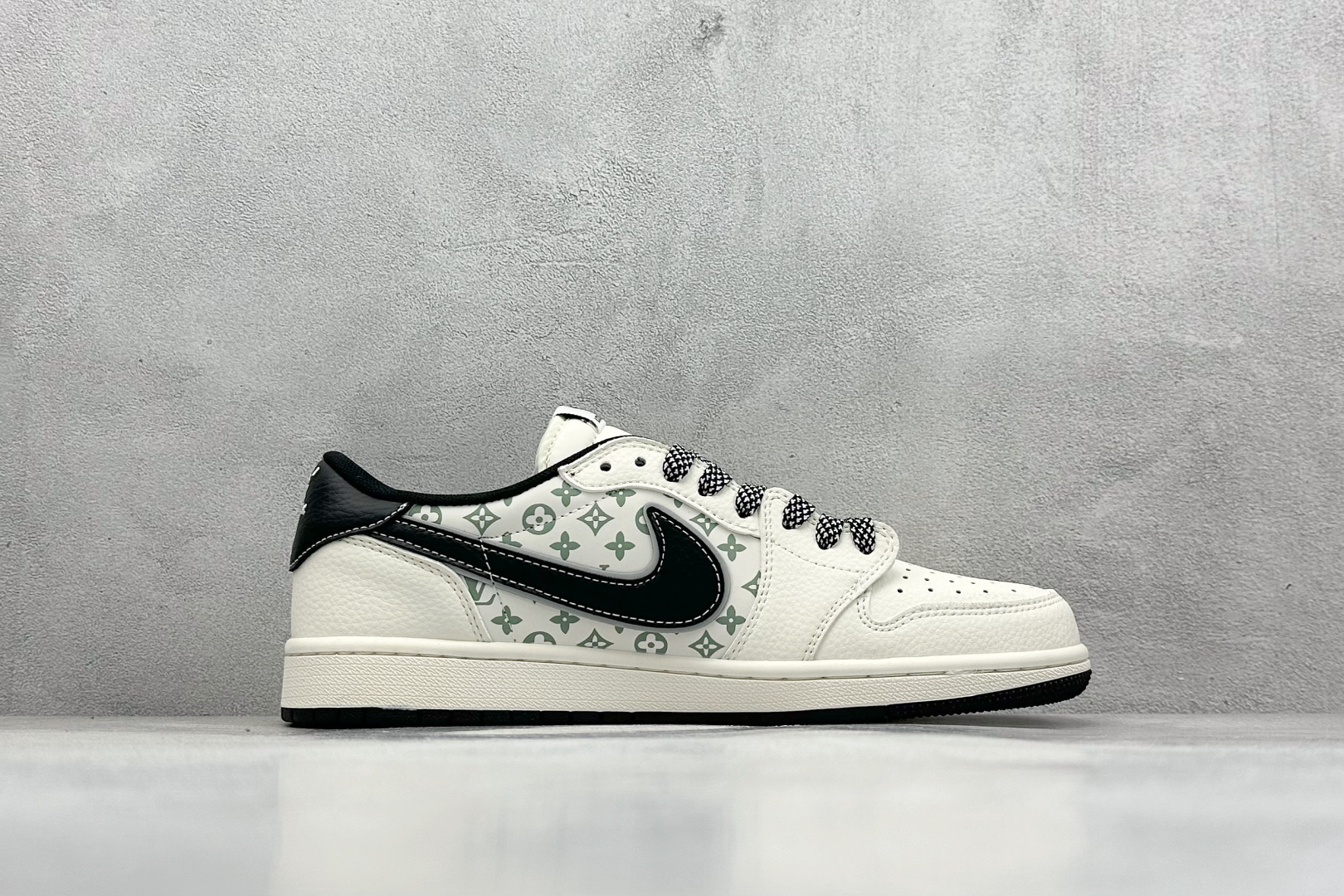 280 XC版 Travis Scott x Fragment Design x Air Jordan 1 Low SP AJ1 乔1 三方联名 金属黑勾 低帮文化休闲板鞋 YX5066-335