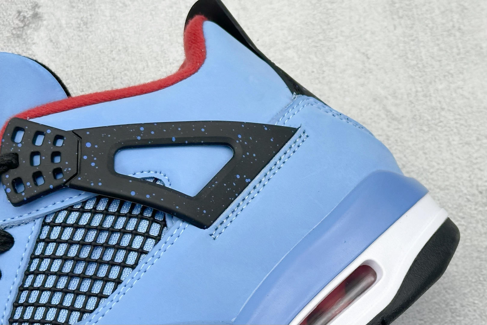 350 F版 Travis Scott Cactus Jack x Air Jordan 4 Retro AJ4 乔4 联名款 麂皮蓝 308497-406-Chinese UA Cheap High Quatity Brand Clothes Bags handbags Sneakers wholesale wholesaler seller from China Factory suppliers Fashion Clothing Shoes best Quality Beautiful Price 350 F版 Travis Scott Cactus Jack x Air Jordan 4 Retro AJ4 乔4 联名款 麂皮蓝 308497-406