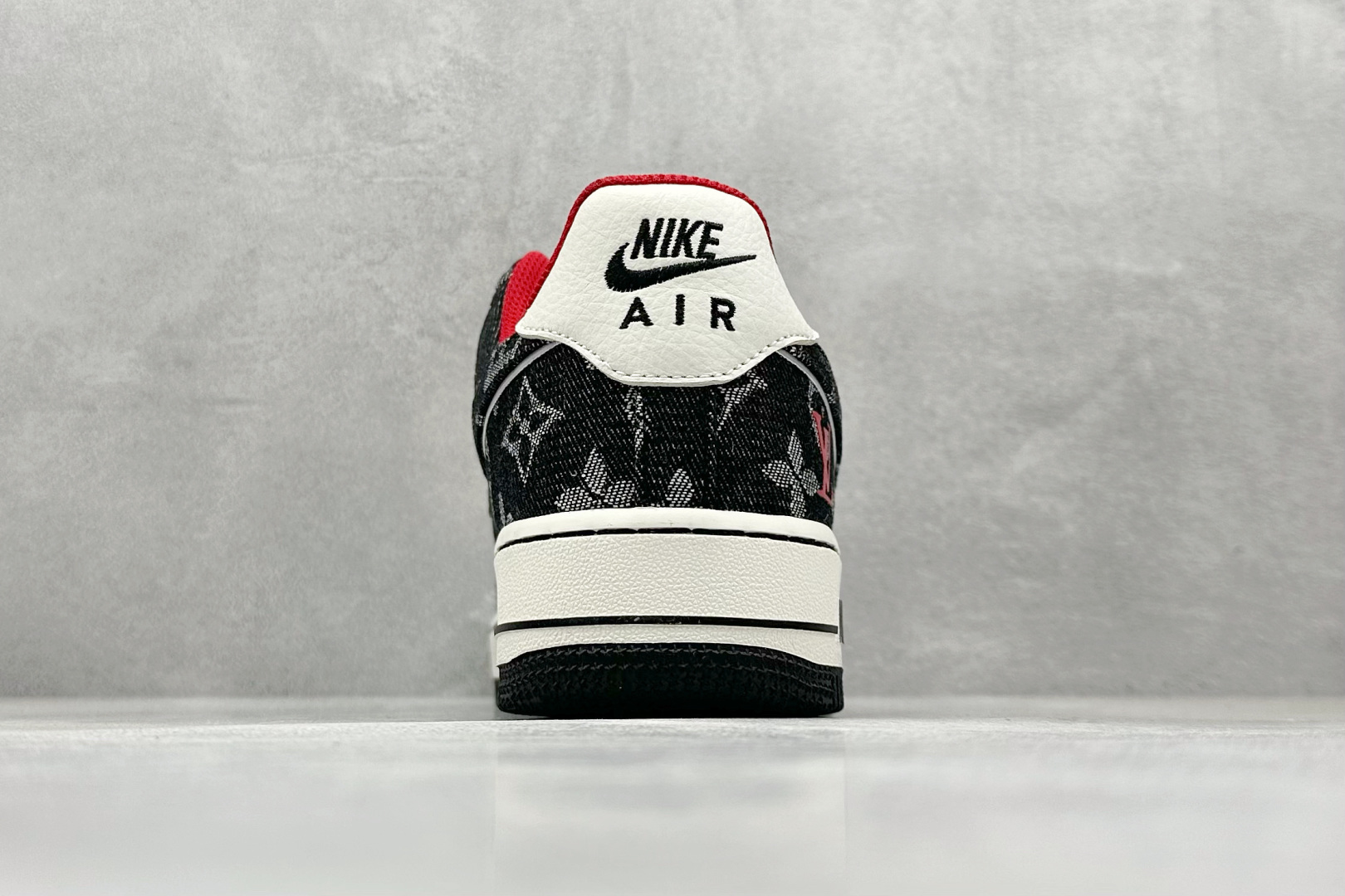 SC版 Nike Air Force 1'07 Low LV联名 黑牛仔小红勾 空军一号低帮休闲板鞋 LW9279-001