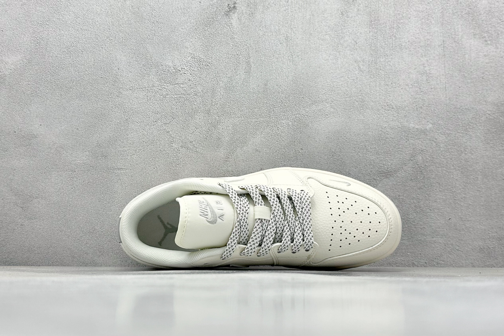 XC版 Air Jordan 1 Low AJ1 乔1耐克联名 简约米灰底 高端定制 低帮复古篮球鞋 XX3168-187