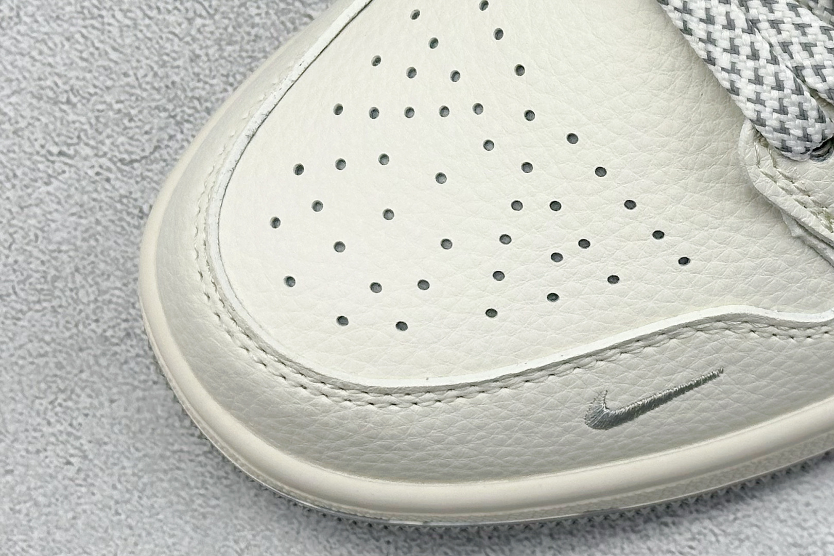 XC版 Air Jordan 1 Low AJ1 乔1耐克联名 简约米灰底 高端定制 低帮复古篮球鞋 XX3168-187