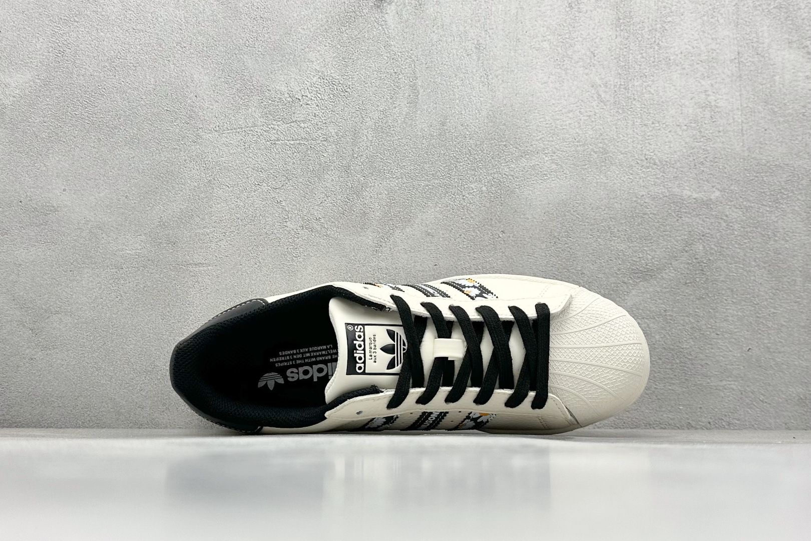 AD Originals Superstar x Peaceminusone 白黑小雏菊 XG0007 AD Originals Superstar x Peaceminusone 白黑小雏菊 XG0007