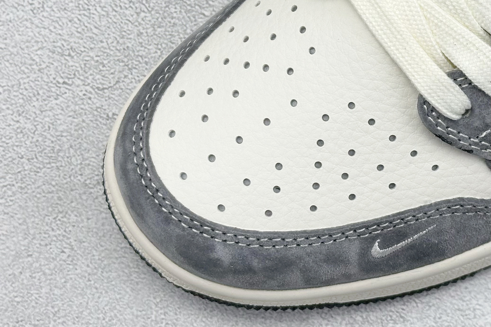 XC版Fragment x Travis Scott x Gucci Air Jordan 1 Low 三方联名倒钩 SJ2068-137