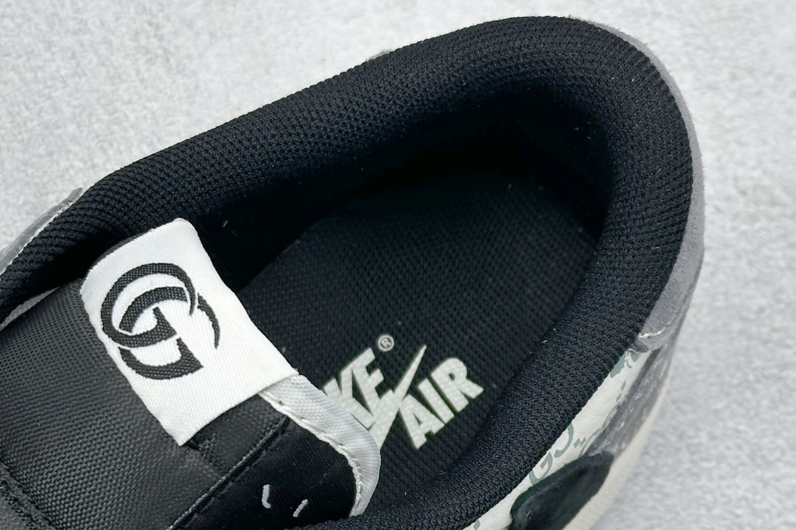 XC版Fragment x Travis Scott x Gucci Air Jordan 1 Low 三方联名倒钩 SJ2068-137