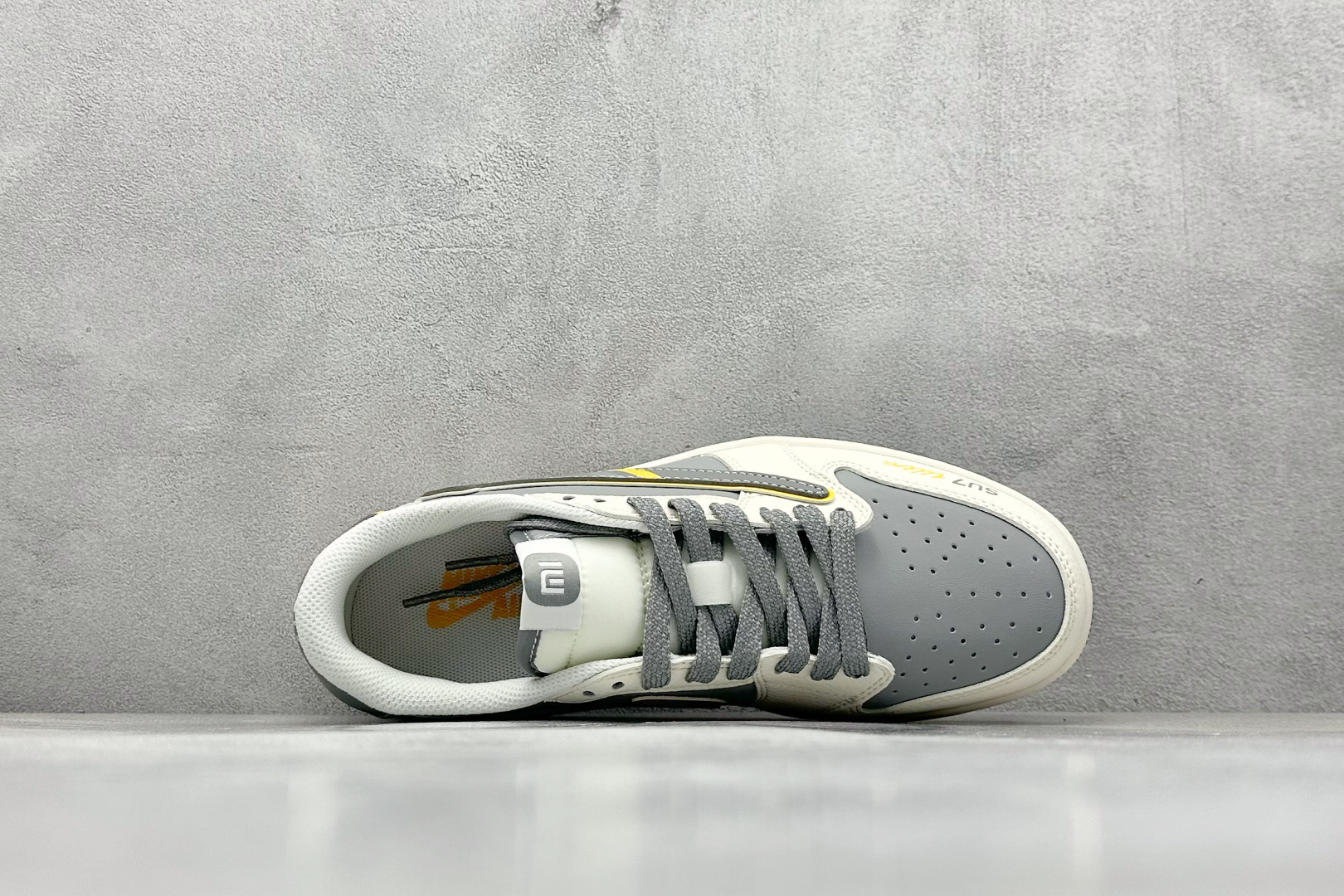 XC版Travis Scott x Fragment Design x Air Jordan 1 Low SP AJ1 乔1 小米联名 寒武岩灰 低帮文化休闲板鞋 XX3168-200