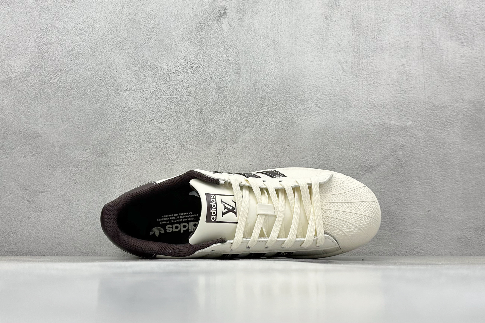 AD Originals Superstar x Louis Vuitton 白棕 XS0015 AD Originals Superstar x Louis Vuitton 白棕 XS0015