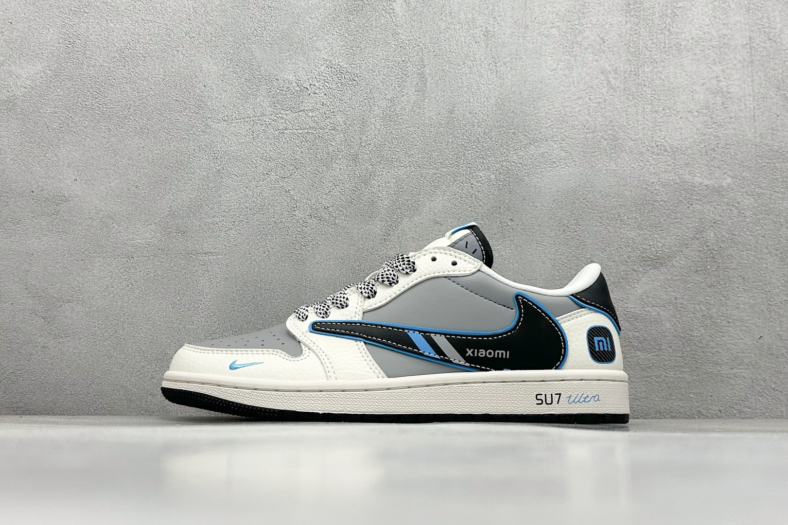 K版Travis Scott x Fragment Design x Air Jordan 1 Low SP AJ1 乔1 小米联名 低帮文化休闲板鞋 DS2688-118