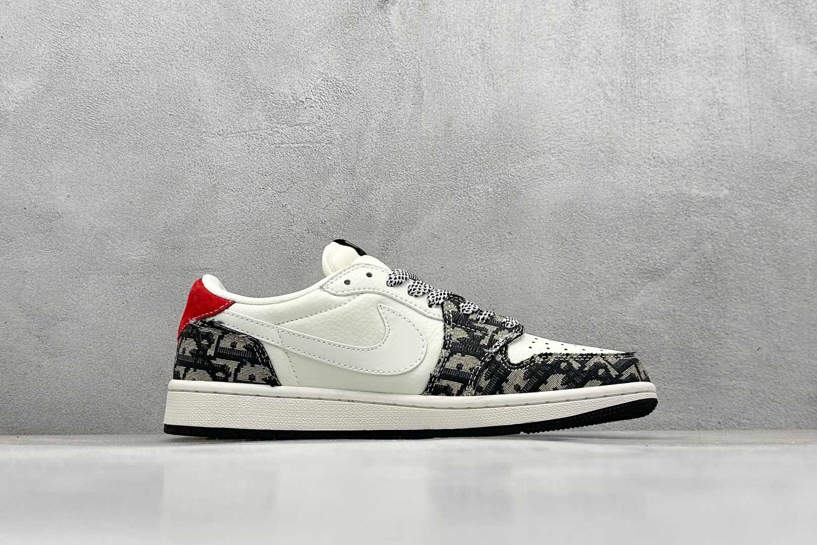 K版Travis Scott x Fragment Design x Air Jordan 1 Low SP AJ1 乔1 迪奥联名 低帮文化休闲板鞋 DS2088-013