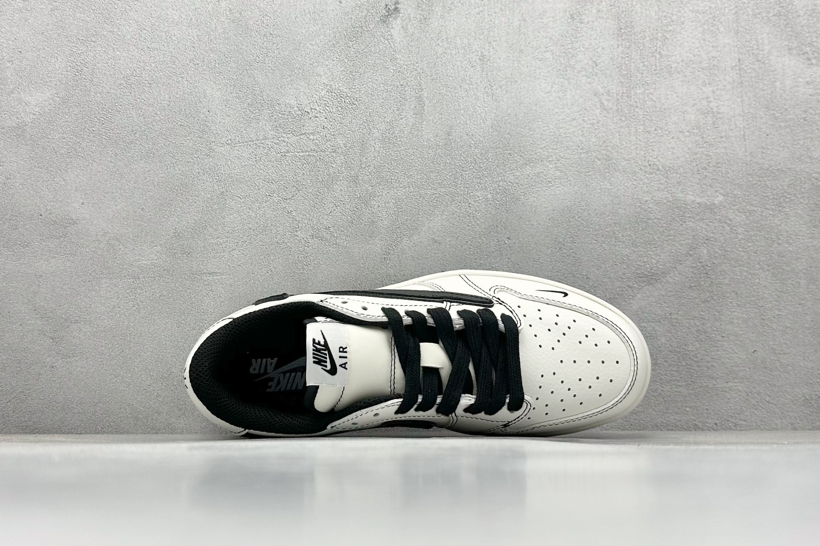 K版Travis Scott x Fragment Design x Air Jordan 1 Low SP AJ1 乔1 SUP联名 低帮文化休闲板鞋 DM2688-002