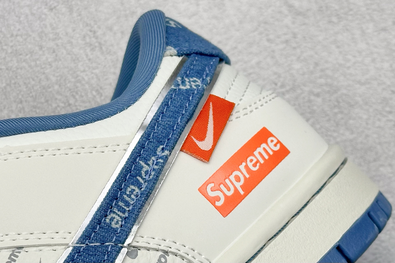 SC版 Nike SB Dunk Low Sup联名 蓝牛仔 周年高端定制 低帮休闲板鞋 SC9207-416