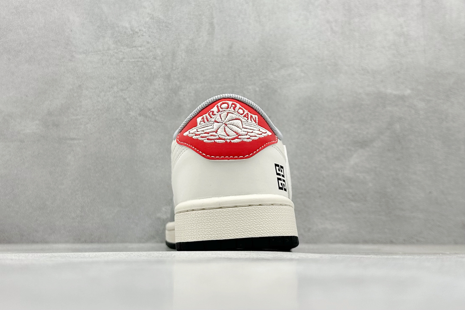 XC版Travis Scott x Fragment Design x Air Jordan 1 Low SP AJ1 乔1纪梵希联名 灰黑底 低帮文化休闲板鞋 XS7089-599