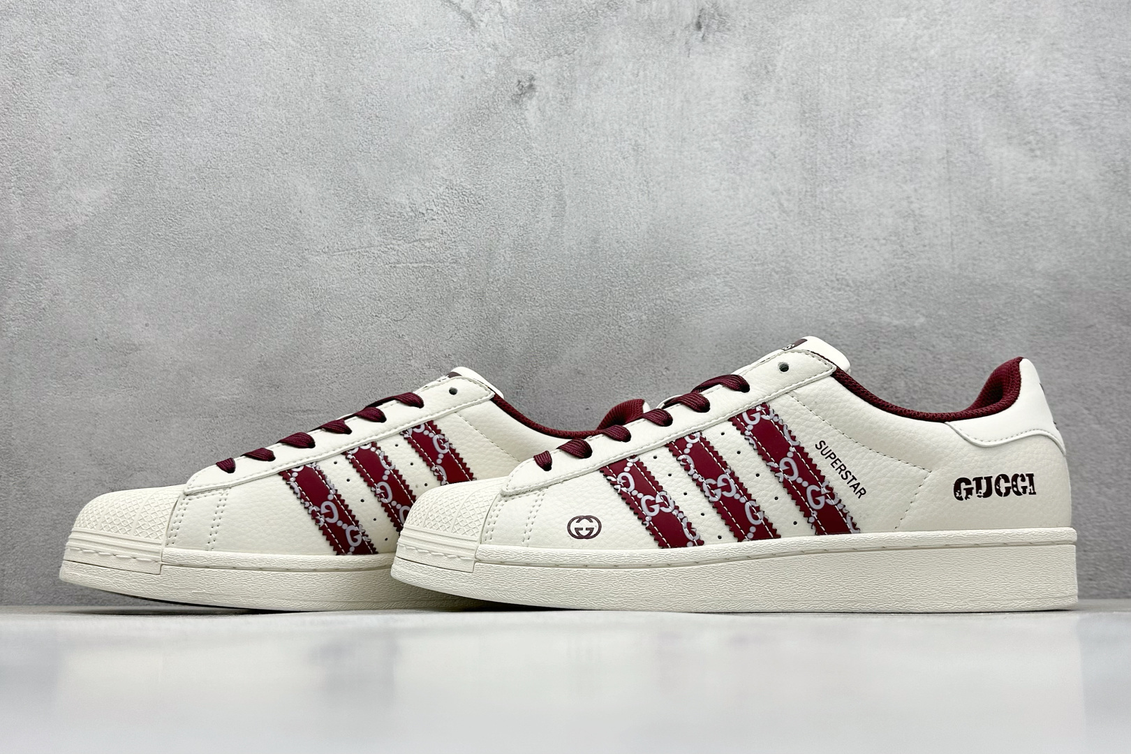240 AD Originals Superstar x GUCCI 白红 DS0015