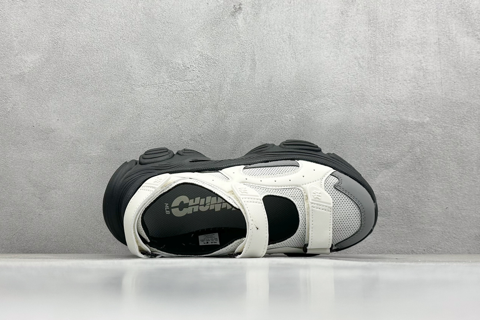 NY版MLB ACE RUNNER MARY JANE 厚底老爹风魔术贴休闲运动慢跑凉鞋 3ASDW0153