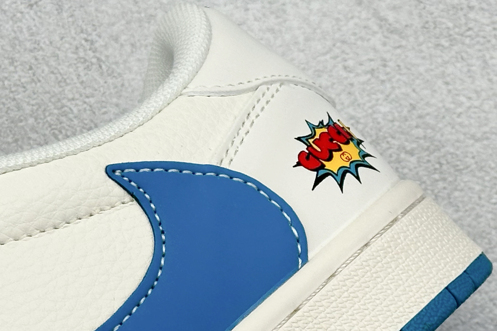 XC版Travis Scott x Fragment Design x Air Jordan 1 Low SP AJ1 乔1古驰联名 蓝勾蓝底 低帮文化休闲板鞋 ZH2598-165 XC版Travis Scott x Fragment Design x Air Jordan 1 Low SP AJ1 乔1古驰联名 蓝勾蓝底 低帮文化休闲板鞋 ZH2598-165